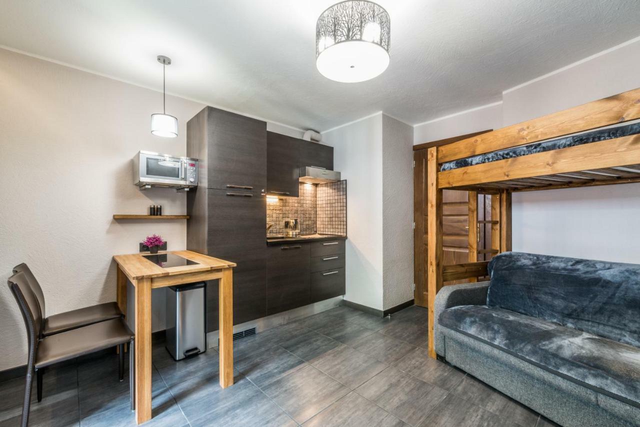 Studio Chamonix Centre With Mont-Blanc View Daire Dış mekan fotoğraf